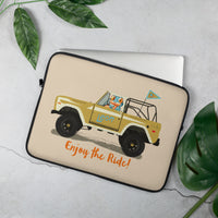 Enjoy the Ride Laptop Sleeve